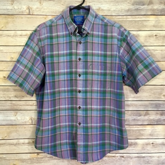 PENDLETON | Spring Plaid Button Down Size Large - Picture 1 of 5